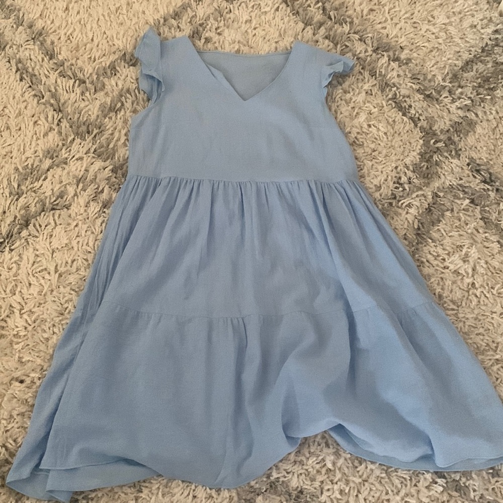 Pastel blue dress